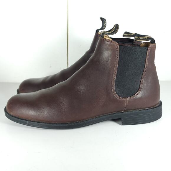 Blundstone Men\'s 1900 AU8,5 US9,5 Chestnut Brown Leather Ankle Chelsea Boots main image 7